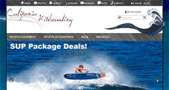 Desktop Screenshot of californiakiteboarding.com